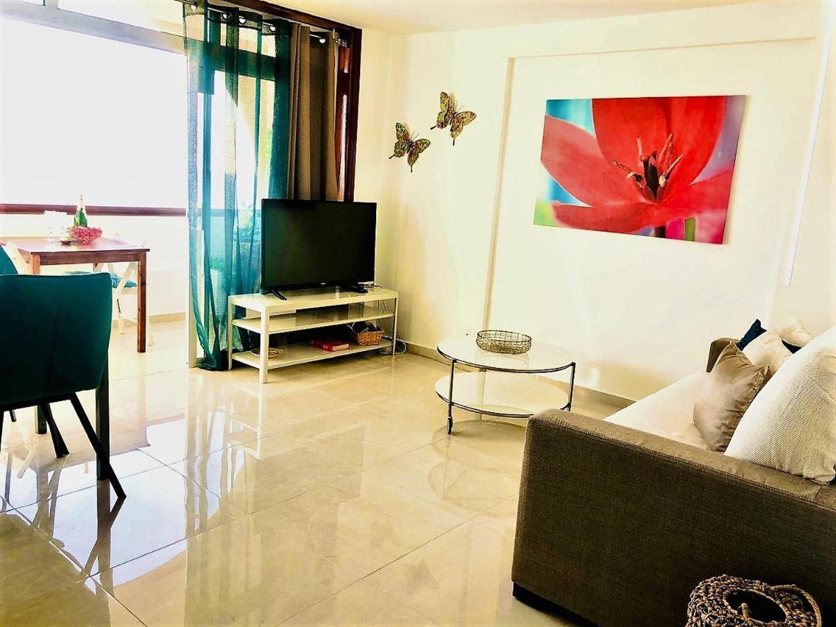 Ocean And Sun View In Palm Mar Apartman Kültér fotó
