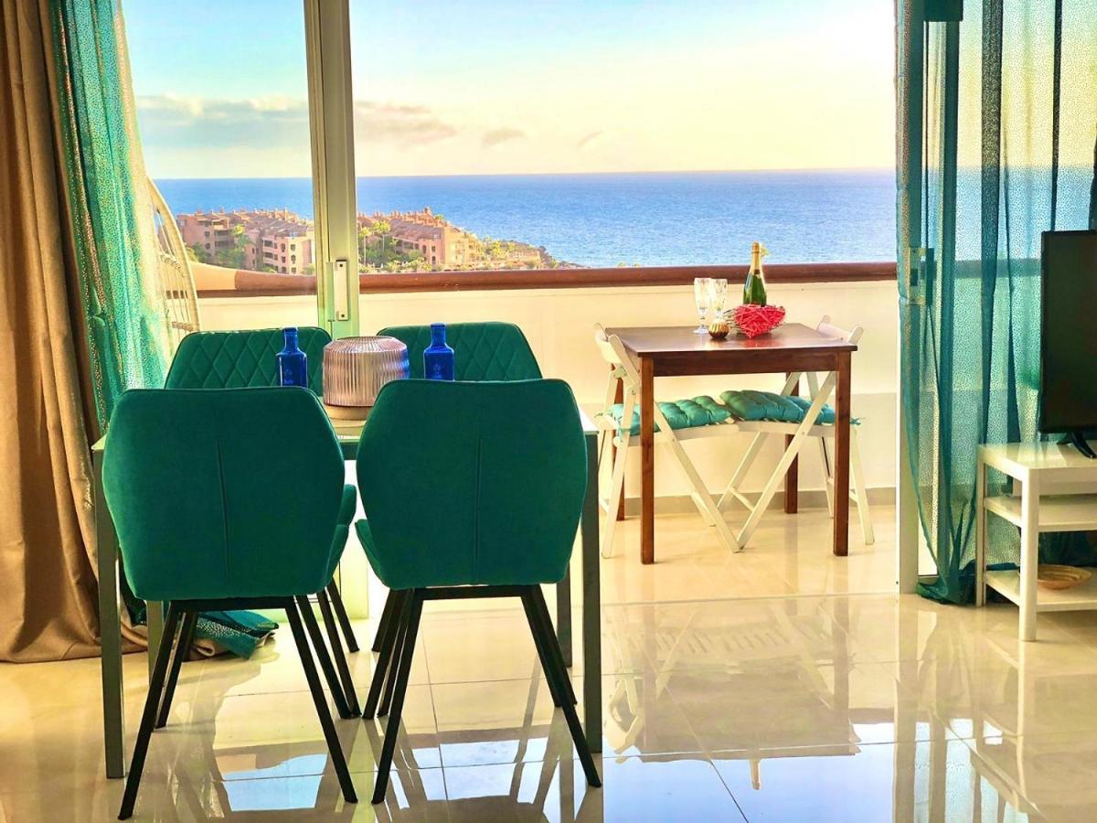 Ocean And Sun View In Palm Mar Apartman Kültér fotó