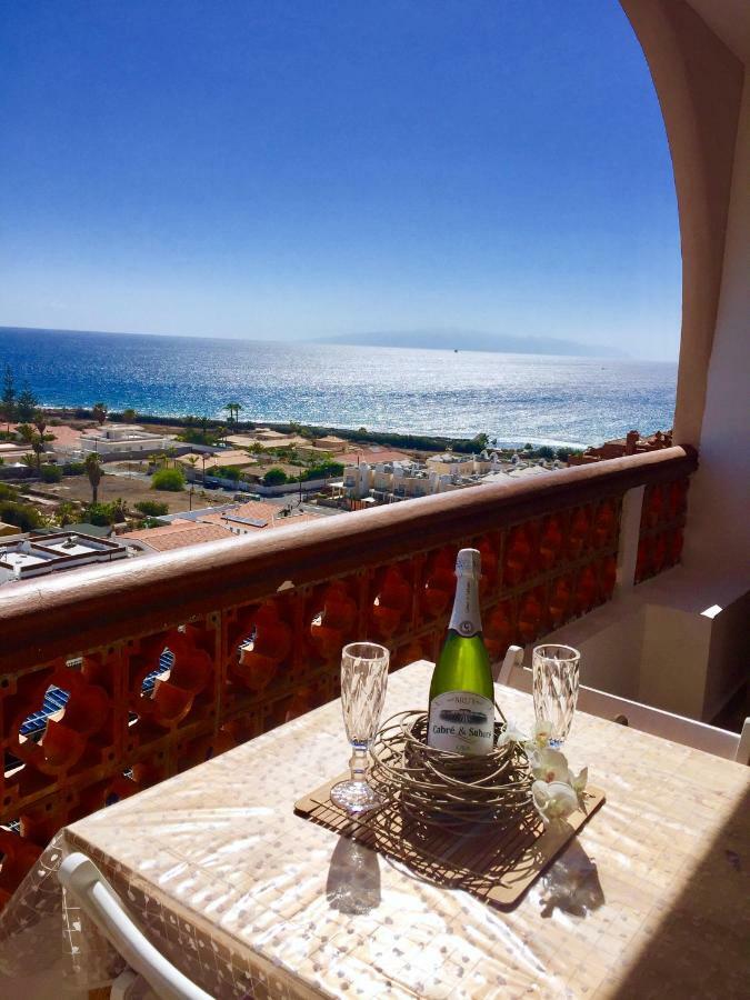 Ocean And Sun View In Palm Mar Apartman Kültér fotó